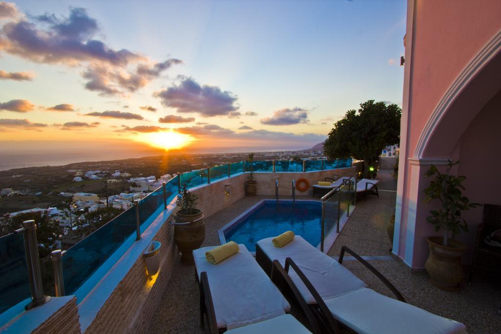 Nectarios Villa - Studios & Suites Adults Only Тира Экстерьер фото
